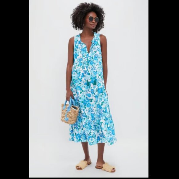 Tuckernuck Dresses & Skirts - TUCKERNUK Beautiful Dress/Cover-Up - 100% Cotton - Size M - NWT!!!!!!!!
